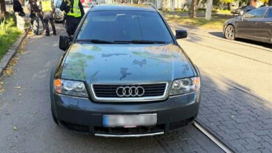 ДТП за участю Audi A6 Allroad і пішохідки в Миколаєві