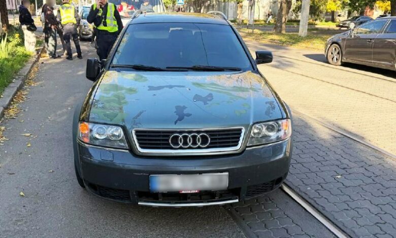 ДТП за участю Audi A6 Allroad і пішохідки в Миколаєві