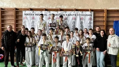 Спортсмени Миколаївщини на Відкритому кубку Одеської області з кіокушин карате