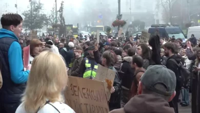 Мітинг із вимогою відставки Віталія Кличка біля будівлі КМДА в Києві