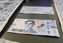 Гривневі банкноти та монети в готівковому обігу України