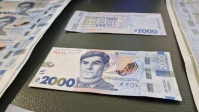 Гривневі банкноти та монети в готівковому обігу України