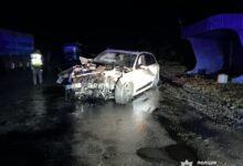 ДТП за участю кросовера Audi Q7 та вантажівки MAN у Баштанці