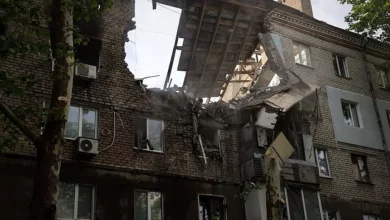 Наслідки російського обстрілу промислового підприємства в Миколаєві