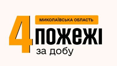 Пожежі на Миколаївщині, про які звітували рятувальники ДСНС