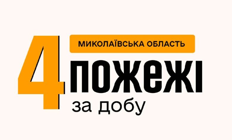 Пожежі на Миколаївщині, про які звітували рятувальники ДСНС