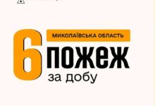Ліквідація пожеж на Миколаївщині