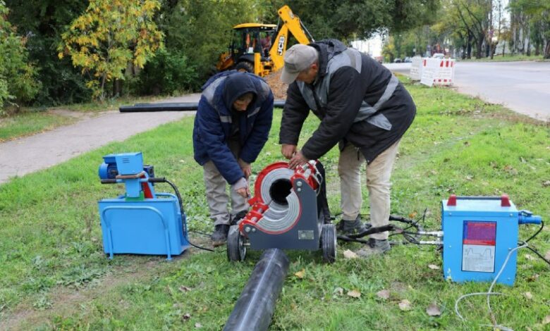 Заміна ділянки водопроводу до котельні «Миколаївоблтеплоенерго» в Інгульському районі Миколаєва