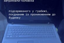 Матеріали поліції щодо пограбування будинку та викрадення техніки