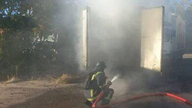 Ліквідація пожежі на Миколаївщині рятувальниками ДСНС