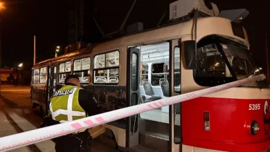 Трамвай, яким незаконно заволодів працівник депо в Києві