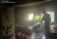 Порятунок дітей під час пожежі в житловому будинку в селі Софіївка