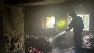 Порятунок дітей під час пожежі в житловому будинку в селі Софіївка