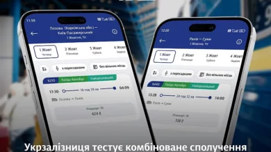 Комбіновані перевезення Укрзалізниці поїздом та автобусом на прифронтових маршрутах