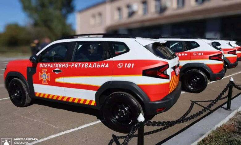 Спеціалізовані автомобілі Renault Duster для офіцерів-рятувальників громад Миколаївщини