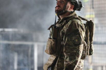 Наслідки удару безпілотників по вантажному терміналу в Миколаєві