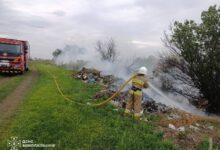 Ліквідація пожеж на Миколаївщині