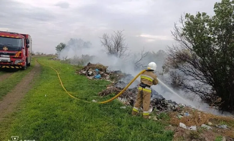 Ліквідація пожеж на Миколаївщині