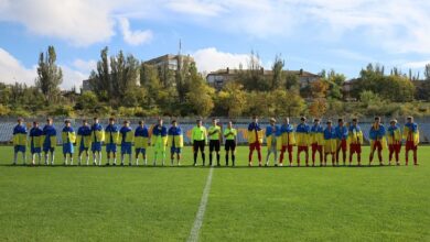 Матч СДЮСШОР «Миколаїв» U-19 проти ФК «Зірка» на Центральному міському стадіоні