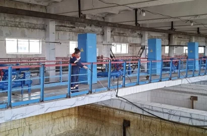 Очищення річкової води на очисних спорудах Миколаївводоканалу