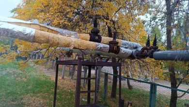 Пошкодження теплоізоляції труб теплових мереж у Миколаєві