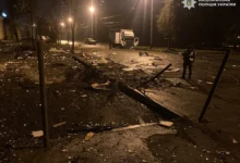 Наслідки російської ракетно-дронової атаки на Київ