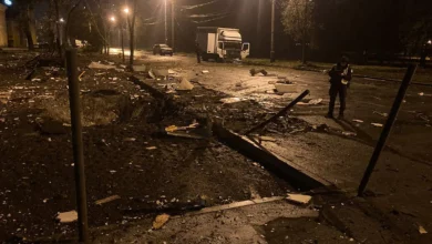 Наслідки російської ракетно-дронової атаки на Київ