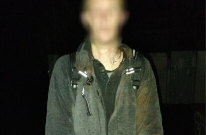 Пошкоджене внаслідок підпалу відділення банку в Миколаєві