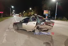 ДТП за участю Mazda 6 та Samand на Богоявленському проспекті в Миколаєві