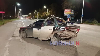 ДТП за участю Mazda 6 та Samand на Богоявленському проспекті в Миколаєві
