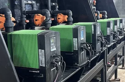 Обладнання для підготовки та знезараження води на об'єкті Миколаївводоканалу