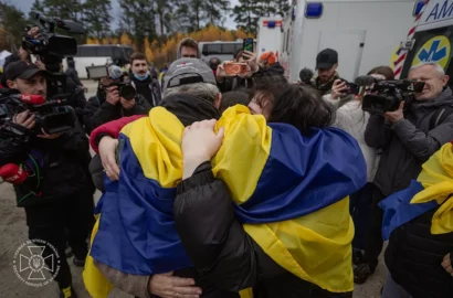 Повернення евакуйованих жителів Олешок на підконтрольну Україні територію