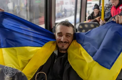 Повернення евакуйованих жителів Олешок на підконтрольну Україні територію