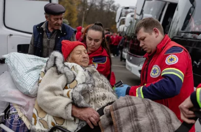 Повернення евакуйованих жителів Олешок на підконтрольну Україні територію