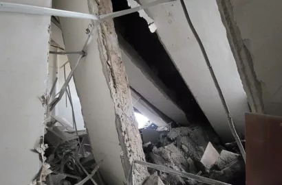 Пошкоджені приміщення податкової служби в Миколаєві після нічної російської атаки