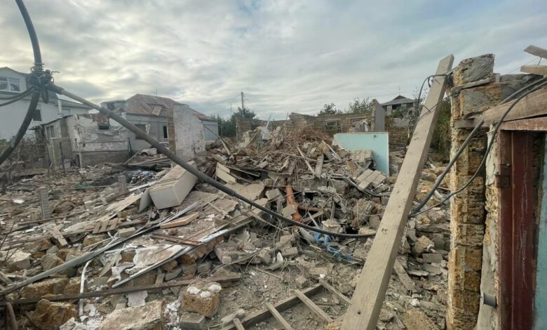 Наслідки російського ракетного удару по Миколаєву 16 жовтня