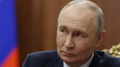 Володимир Путін під час виступу на засіданні дискусійного клубу «Валдай»