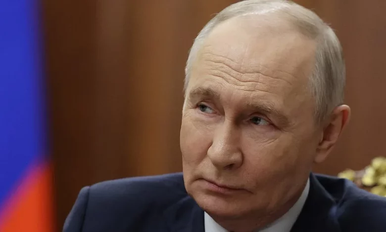 Володимир Путін під час виступу на засіданні дискусійного клубу «Валдай»