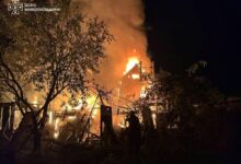 Пожежа господарчої споруди в Миколаєві
