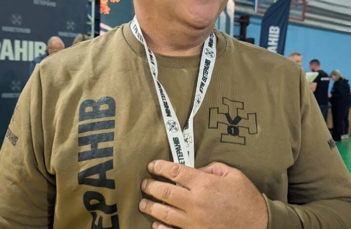 Олександр Вітюк — переможець зі стрільби з лука на «Іграх Ветеранів — 2026» у Тернополі