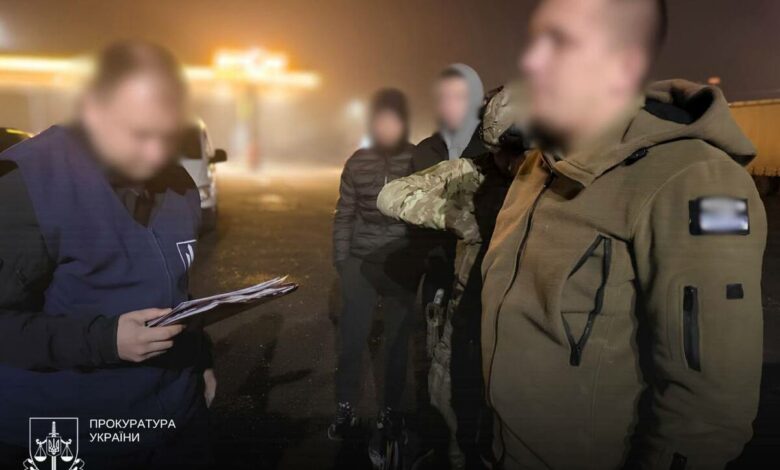 Затримання одного з підозрюваних