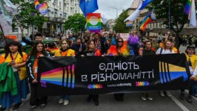 Марш ЛГБТ - спільноти в центрі Києва